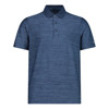  cmp Melange Stretch Jersey Poloshirt B.BLUE MEL