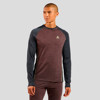 Tričko odlo TOP CREW LS NAT PERF PW 150 Fudge - D