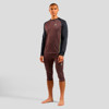 Tričko odlo TOP CREW LS NAT PERF PW 150 Fudge - D