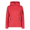 Polarfleece cmp FIX HOOD BURGUNDY CORALLO
