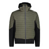 cmp Jacket HYBRID FIX HOOD OLIVE