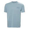 Camiseta helly hansen Skog Recycled Graphic T-Shirt WINDY BLUE