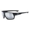 uvex Glasses 238 blk matt/mir.sil c3