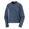 Fleece Salomon Motomesh Crewneck W Blue Nights