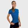 Tričko raidlight SEAMLESS SS TOP Blue/Black