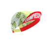 Mütze compressport RACING CAP Green Camo/Fluo Red