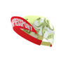 Mütze compressport RACING CAP Green Camo/Fluo Red