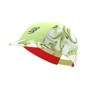 Mütze compressport RACING CAP Green Camo/Fluo Red