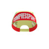 Mütze compressport RACING CAP Green Camo/Fluo Red