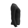 Camiseta compressport BASE LAYER LS TOP W Black
