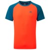 T-paita mountain equipment MEN'S CREW Vine/Cactus CARDINAL O