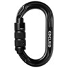 Karbinhake edelrid TRIPLE Silver NIGHT