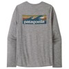 Marškinėliai patagonia LS CAP COOL DAILY GRAPH SHIRT