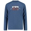 Póló cmp T-SHIRT nero mela BLUESTONE