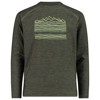 Póló cmp T-SHIRT nero mela OLIVE MEL