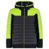 Giacca cmp HYBRID FIX HOOD arancio ACIDO