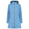 Jas cmp WOMAN PARKA ZIP HOOD teal NIAGARA