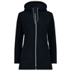 Jakke cmp FIX HOOD BLACK BLUE