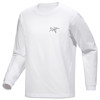 Camisola Com Capuz Arc'teryx Kragg Cotton Ls M White Light / Black