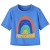 Camiseta patagonia BABY CAP SW T-SHIRT Rainbow Wave: Abunda