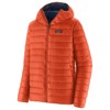 Kabát patagonia DOWN SWEATER HOODY Pollinator Orange