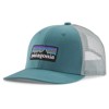 Hoed patagonia K'S TRUCKER HAT P-6 Logo: Wetland Blue