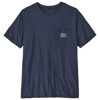 T-shirt patagonia FLYING FISH TIDES ORG POCKET T Wetland B NENA