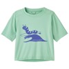 Camiseta patagonia BABY CAP SW T-SHIRT Rainbow Wave: Abunda CPRI
