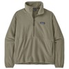 Fleece patagonia MICRO D 1/2 ZIP FLEECE P/O Birch Whit RVGN