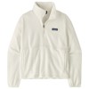 Fleece patagonia MICRO D 1/2 ZIP FLEECE P/O Birch Whit