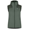 Chaleco montura RISE HOODED VEST WOMAN Vinaccia/Melon 49