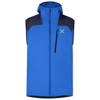 Vesta montura RISE HOODED VEST B.Blue/Graphite Blue