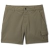 Housut columbia TECH TRAIL UTILITY SHORT Stone Green