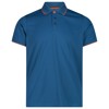  cmp One Colour Piquet Polo Shirt OCEAN