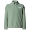 Fleece The North Face Teen Glacier 1/4 Zip Slate Moss