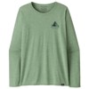 Patagonia T-Shirt Ws Ls Cap Cool Daily Graph - Lands Choui