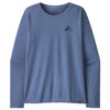 patagonia T-shirt WS LS CAP COOL DAILY GRAPH - LANDS Choui DWCX
