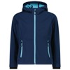 Striukė cmp Fix Hood Jacket Girl BLUE INKT