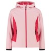 Kabát cmp KID G FIX HOOD Blue Inkt PINK