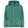 Jacka cmp KID G JACKET RAIN FIX HOOD Opale AGAVE
