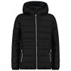Casaco cmp KID G FIX HOOD Titanio NERO