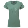 T-paita mountain equipment FLOWER WMN'S