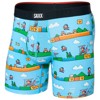  saxx VIBE XTRA BOXER BRIEF FLY Arrowhead-Stor OOB