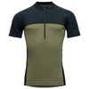 Tričko devold MERINO 190 ZIP TEE