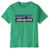  patagonia Ks P-6 Logo T New Navy  AQST