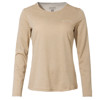T-Shirt vaude ESSENTIAL LS T-SHIRT Buckeye LINEN