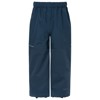 Pantalón vaude KIDS CAPREA RAIN PANTS Black DARK SEA