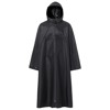 Poncho vaude PONCHO II Agave BLACK