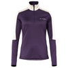 Vaude Polar Fleece Livigno Halfzip Ii Eggplant