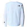  the north face B New L/s Graphic Tee Tnf White 